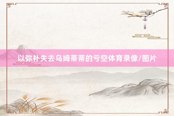 以弥补失去乌姆蒂蒂的亏空体育录像/图片