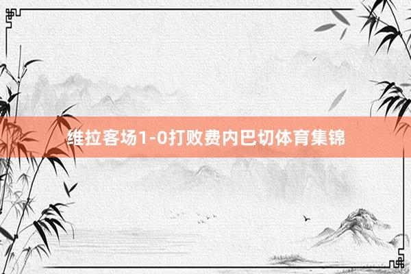 维拉客场1-0打败费内巴切体育集锦