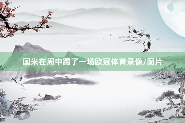 国米在周中踢了一场欧冠体育录像/图片