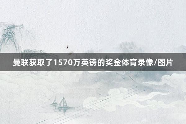 曼联获取了1570万英镑的奖金体育录像/图片