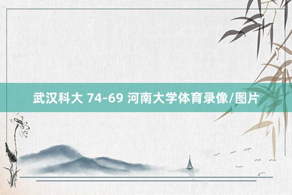 武汉科大 74-69 河南大学体育录像/图片